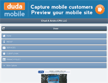 Tablet Screenshot of andra-cpa.com